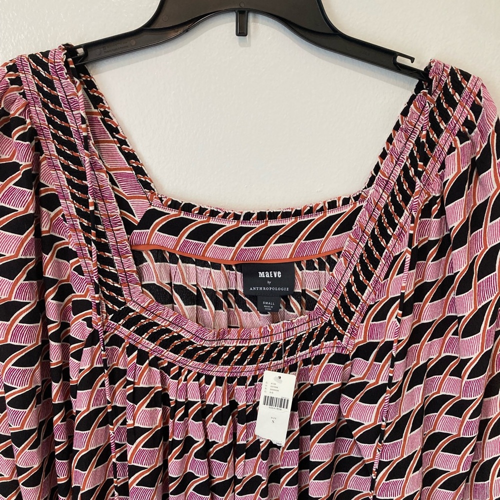 Anthropologie Maeve Adrienne Tunic Dress NWT Size Small - Picture 3 of 10